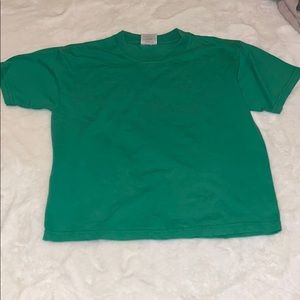 Large kids green shirt